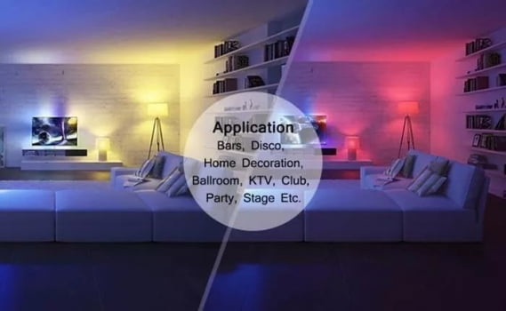 Lâmpada Led Bulbo Rgb 5w E27 Colorida Bivolt Controle Remoto