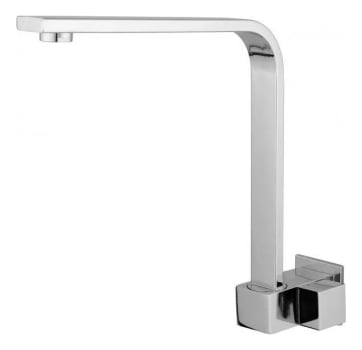 Torneira De Parede Slim Pia Cozinha Bica Alta 1/4 de Volta Giratoria Cromado W9029 Luuk Young