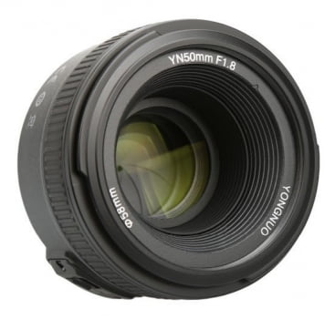 Lente Yongnuo Yn50mm F1.8 - Yn 50mm - Para Câmeras Nikon Luuk Young