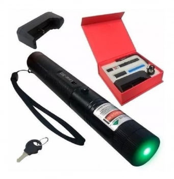 Caneta Laser Pointer Verde Ultra Forte Profissional Alcance 50km D8325 Luuk Young