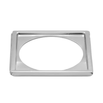 Ralo Click Inteligente Em Inox 10x10 Cm + Porta Grelha Rcg10