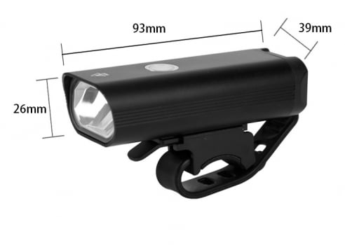 Lanterna Farol Para Bicicleta Bike Sinalizador Led Usb Recarregavel L516