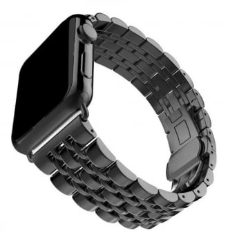 Pulseira Apple Watch Metal 7 Elos Cores Aço Séries 1 2 3 4 