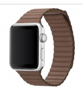 Pulseira Couro Loop Para Apple Watch All Séries 1 2 3 4