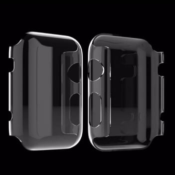 Case Bumper Embutida Apple Watch Series 2 3 38mm 42mm Cores