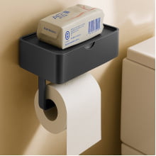 Porta Papel Higiênico Lenço Umedecido Suporte Celular 7288