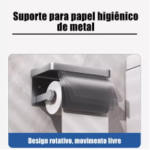 Suporte Porta Papel Higiênico Organizador Acessorios 3824