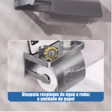 Suporte Porta Papel Higiênico Organizador Acessorios 3824
