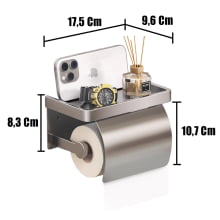 Suporte Porta Papel Higiênico Organizador Acessorios 3824