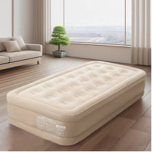 Colchão + Travesseiro Inflável Portátil Solteiro Bomba De Ar Elétrica Acampamento Hkx2111 Colchão + Travesseiro Inflável Portátil Solteiro Bomba De Ar Elétrica Acampamento Hkx2111