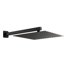 Ducha Chuveiro Área Externa Quadrada Slim 30x30 Dc-7007cp Preto
