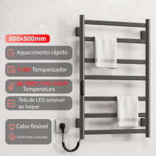 Toalheiro Térmico Aquecedor De Toalhas Elétrico Temperatura Timer Digital 110v G301 Toalheiro Térmico Aquecedor De Toalhas Elétrico Temperatura Timer Digital 110v G301