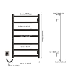 Toalheiro Térmico Aquecedor De Toalhas Elétrico Temperatura Timer Digital 220v G301