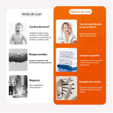 Toalheiro Térmico Aquecedor De Toalhas Elétrico Temperatura Timer Digital Smart Tuya 220v Wi-fi G70