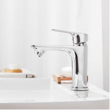 Torneira De Banheiro Pia Cuba Misturador Monocomando Baixa Lavabo Cromado Dc-6010c