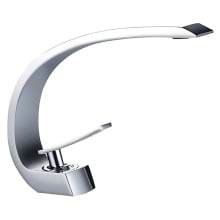 Torneira Para Banheiro Baixa Curva Cascata Misturador Monocomando Pia Cuba Lavabo 105 Cromado