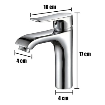 Torneira Para Banheiro Monocomando Misturador Baixa Dc-6009