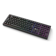 Kit De Teclado E Mouse 2000 Dpi Membrana Led Rgb Preto Bk-t2