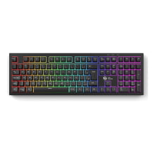 Kit De Teclado E Mouse 2000 Dpi Membrana Led Rgb Preto Bk-t2