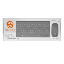 Kit Teclado E Mouse Wireless Sem Fio Adaptador Usb Bk-8066b