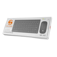 Kit Teclado E Mouse Wireless Sem Fio Adaptador Usb Bk-8066b