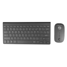 Kit Teclado E Mouse Wireless Sem Fio Adaptador Usb Bk-8066b
