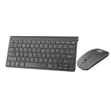 Kit Teclado E Mouse Wireless Sem Fio Adaptador Usb Bk-8066b