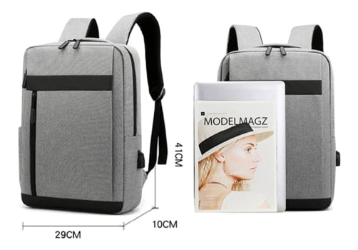 Mochila Executiva Notebook Laptop Portátil Com Carregamento Usb Multifuncional Portátil L550