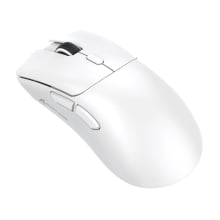 Mouse Branco Sem Fio Bluetooth Gamer Attack Shark Paw3311 De 18000 Recarregável R1