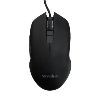 Mouse Gamer Óptico Led Rgb 3200 Dpi Com Fio Usb Preto S180