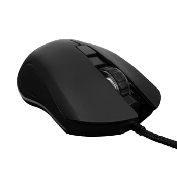 Mouse Gamer Óptico Led Rgb 3200 Dpi Com Fio Usb Preto S180