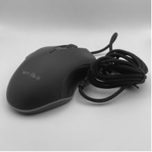 Mouse Gamer Óptico Led Rgb 3200 Dpi Com Fio Usb Preto S180