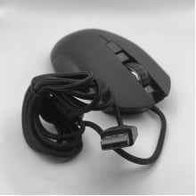 Mouse Gamer Óptico Led Rgb 3200 Dpi Com Fio Usb Preto S180