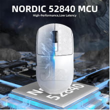 Mouse Gamer Wireless Attack Shark 42000 Dpi Recarregável R6