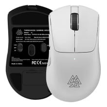 Mouse Gamer Sem Fio Bluetooth 6400 Dpi PAW3212 Recarregável 1000Hz Sorex X1