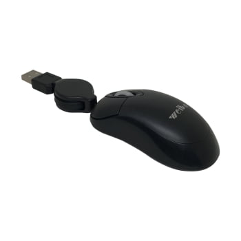 Mouse Retrátil Para Notebook Computador Ergonômico Fc-280