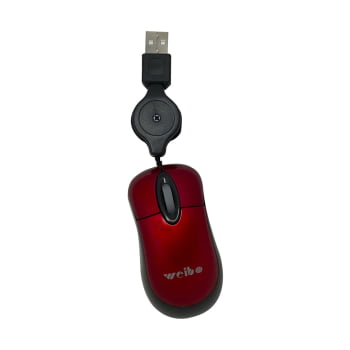 Mouse Retrátil Para Notebook Computador Ergonômico Fc-280