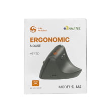 Mouse Sem Fio Bluetooth Vertical Ergonômico 6 Botões D-m4