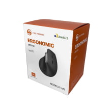 Mouse Sem Fio Vertical Ergonômico 6 Botões Silencioso D-m2