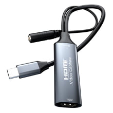 Adaptador Placa Captura De Vídeo Hdmi P2 4k 30hz Full Hd 1080p Hdtx-2