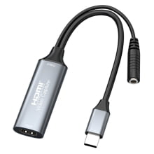 Adaptador Placa Captura De Vídeo Hdmi P2 4k 30hz Full Hd 1080p Hdtx-2