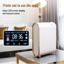 Aromatizador Automático Inteligente 350ml Bluetooth Ti-02 Branco