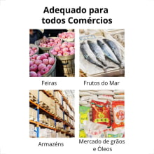 Balança Eletrônica Digital Plataforma De Chão Até 150kg Bivolt Zy-998