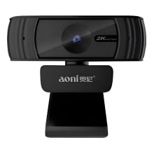 Câmera Webcam Full Hd Com Microfone 60fps 1080p Aoni Para Notebook Pc A20 Pro