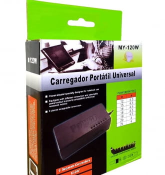 Fonte Carregador Universal Notebook Adaptador