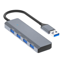 Hub Adaptador 4 Em 1 Multiportas Usb 3.0 Para Notebook Pc Fire Phoenix Bk-c5