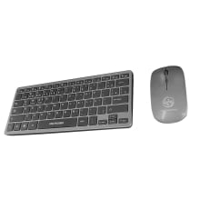 Kit De Teclado E Mouse Bluetooth Wireless Sem Fio Usb Recarregável 2.4G Wb-8077