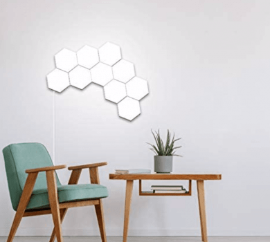 Quantum Light Touch Sensor Luzes Noturnas Led Hexágono Luz Magnética Modular Toque Lâmpada De Controle Remoto Parede Criativo Home Deco