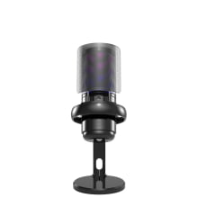 Microfone Gamer Condensador Profissional  De Mesa Led Rgb Fire Phoenix Bk-805 Plus Preto