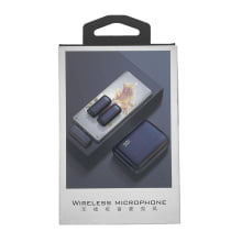 Microfone De Lapela Sem Fio Wireless Android Ios Luxceo Lux6